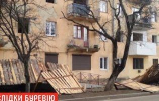 На Львівщині лютує негода: зриває дахи і валить дерева