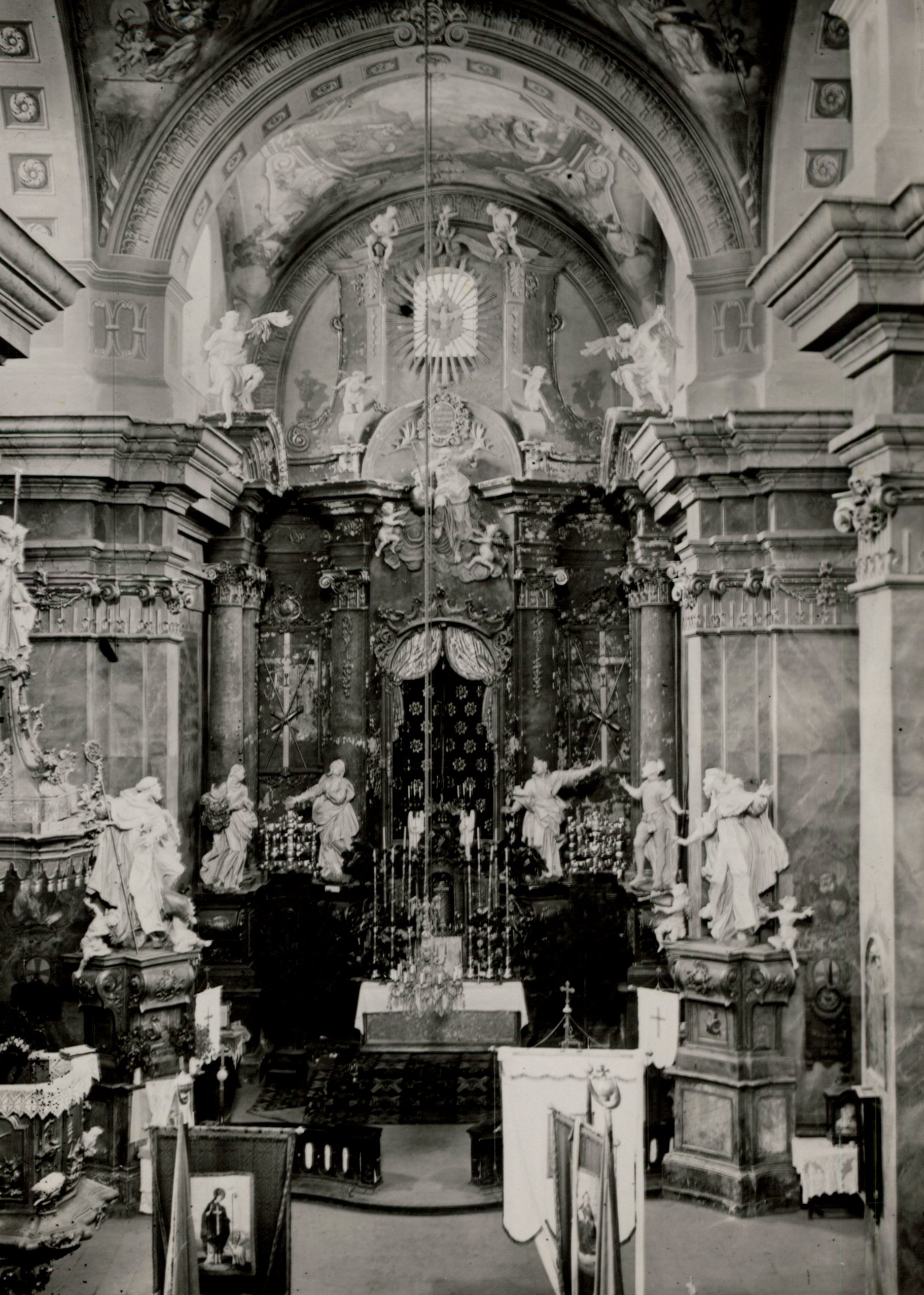 Костел Святої Трійці, Берестечко, 1939 р