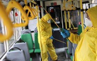 Коронавірус в Україні: у Луцьку дезінфікуватимуть автобуси й тролейбуси