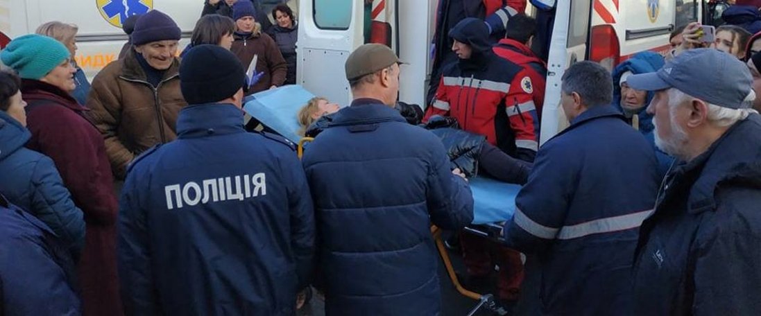 У Луцьку під час сутички на Старому ринку постраждала жінка (фото)