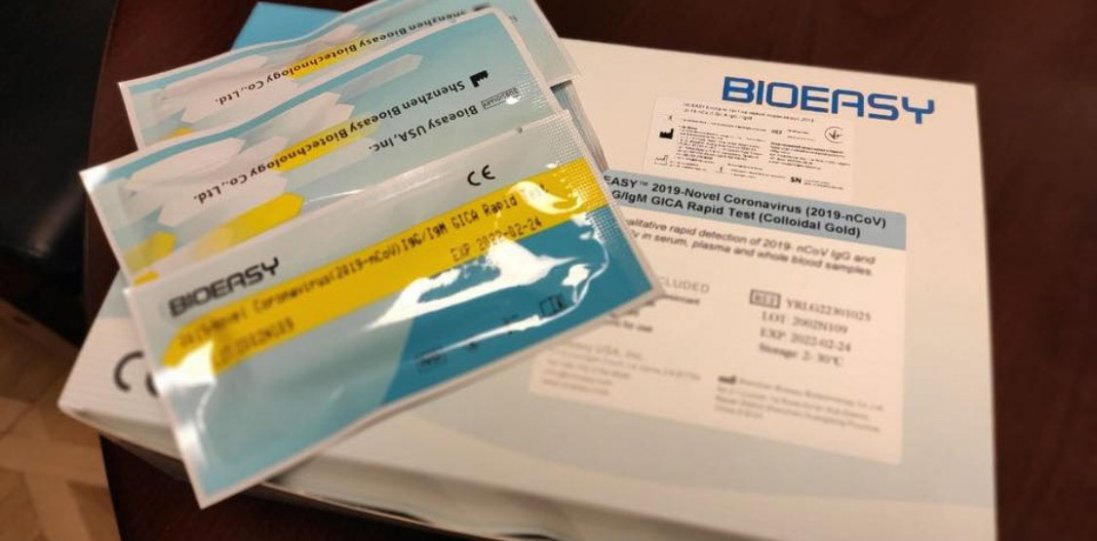 В Україні тестів для діагностики коронавіруса не вистачить на всю країну