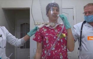 У Харкові замість дефіцитних апаратів ШВЛ використовують звичайні пакети