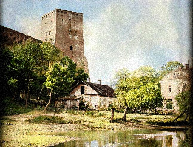 Луцький замок, 1930-ті роки.