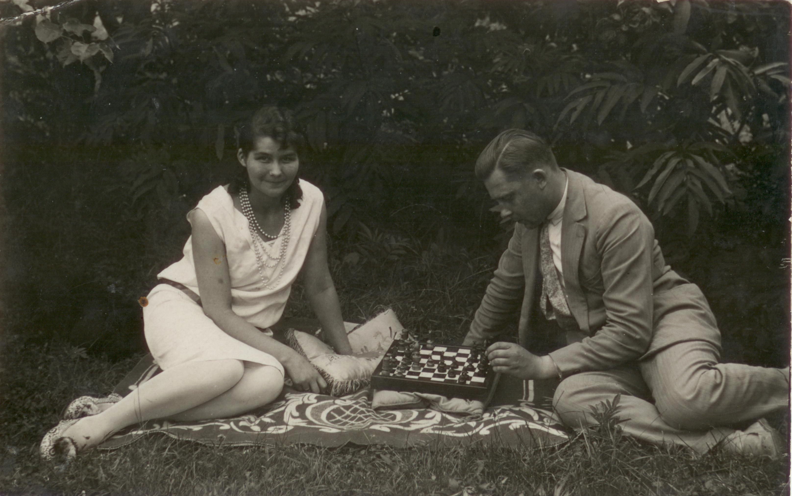 Гра в шахи, 1920 р.