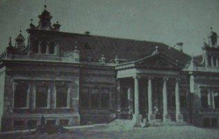 Палац в Несвічі біля Луцька на фото початку ХХ ст.