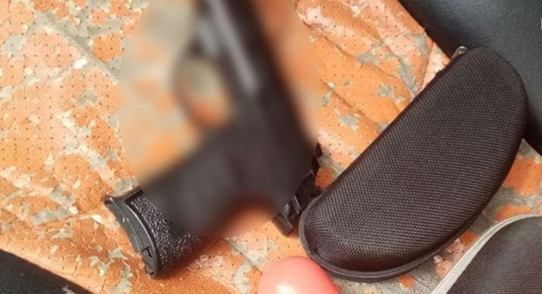 У Луцьку спинили водія «під наркотиками» з пістолетом
