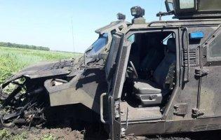 У зоні ООС підірвався автомобіль українських військових – 10 поранених