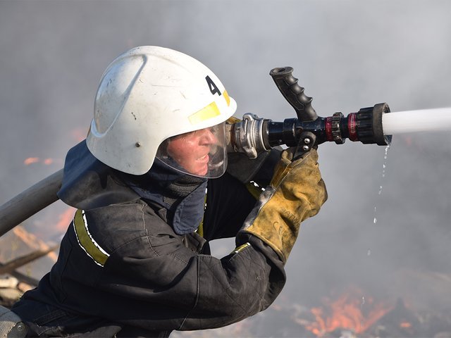 До гасіння залучили 34 пожежники / Фото ДСНС