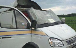 На Полтавщині підірвали авто «Укрпошти» та викрали 2,5 мільйона