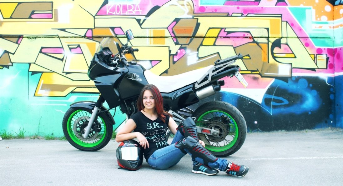Мотоцикл, як стиль життя, або 200 по трасі з лучанкою Анною Лесько