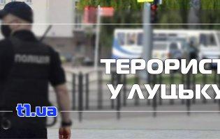 Опублікували відео обстрілу терористом у Луцьку поліцейського дрона