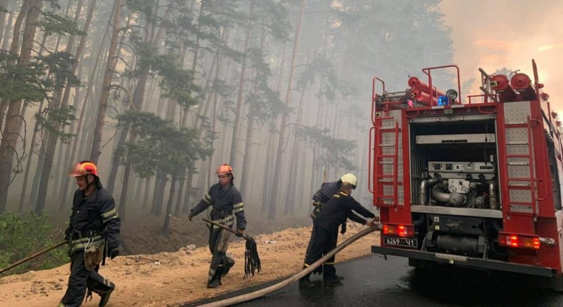 Пожежа на Луганщині: збитки сягають близько 4-5 млрд грн
