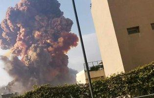 Відео смертоносного вибуху в Лівані