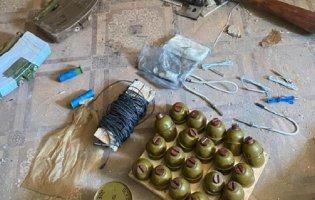 Планували теракт: СБУ виявила схрон з вибухівкою на Донеччині