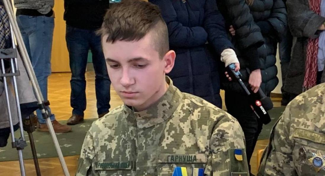Вперше в Україні 17-річний юнак отримав орден «За мужність»