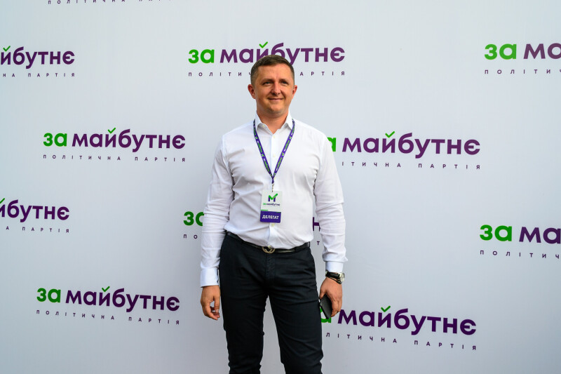 Андрія Разумовського назвали одним із найнесподіваніших людей серед делегатів на з’їзд партії “ЗА Майбутнє”