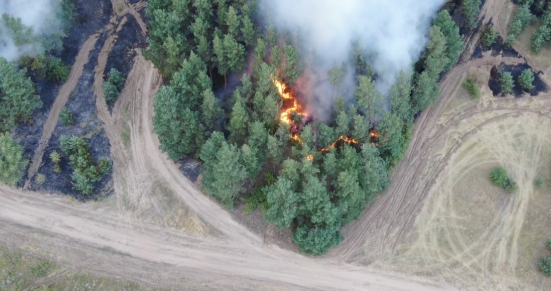 На Луганщині – нові пожежі: детонують снаряди