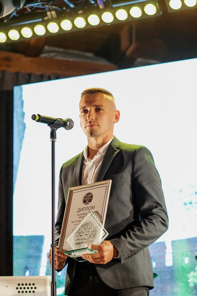 Роман Ковальчук отримав премію «ЛЮДИ РОКУ-2020. ВОЛИНЬ» в номінації «Керівник року»