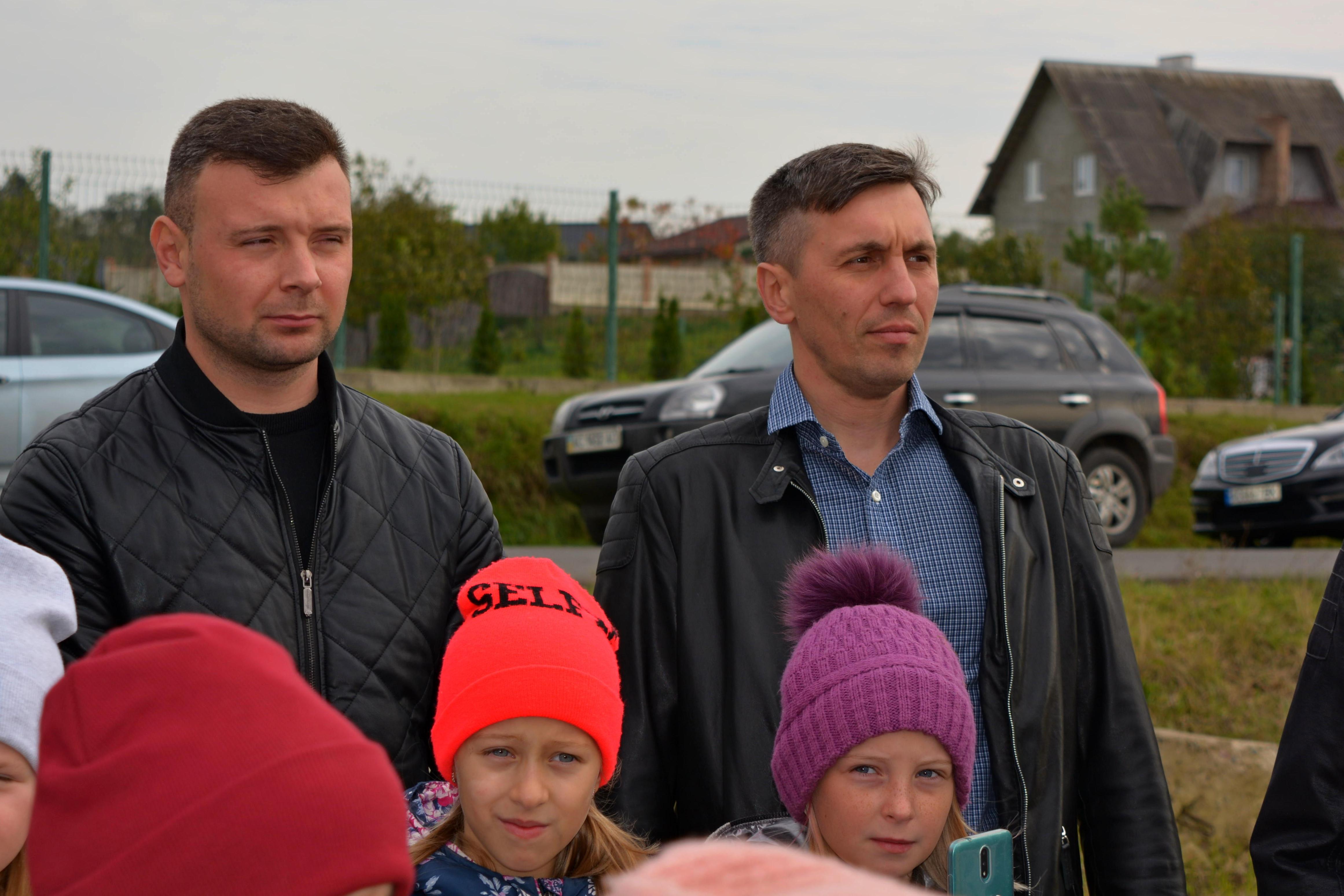 В’ячеслав Разумовський (праворуч) вважає, що дитячу інфраструктуру потрібно розвивати по максимум