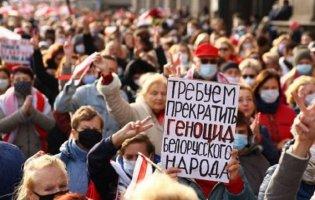 Протести в Білорусі: бронетехніка, стрільба та масові арешти протестувальників