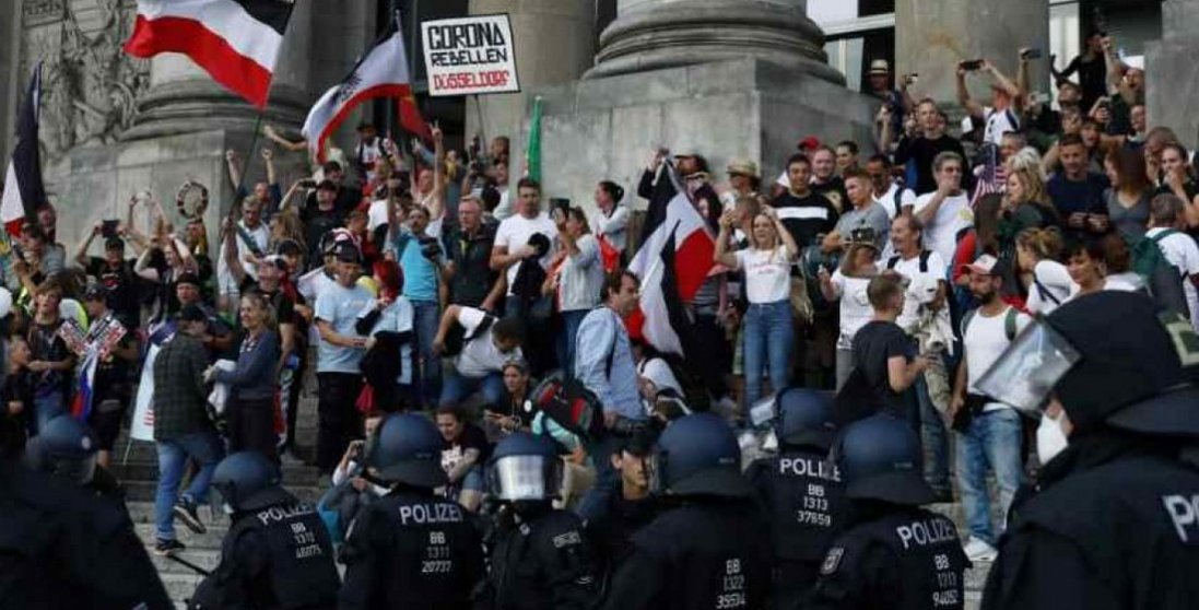 У Берліні через протести поліція затримала 365 осіб: як це було