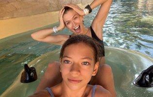 Брежнєва поділилася фото з відпочинку в Дубаї