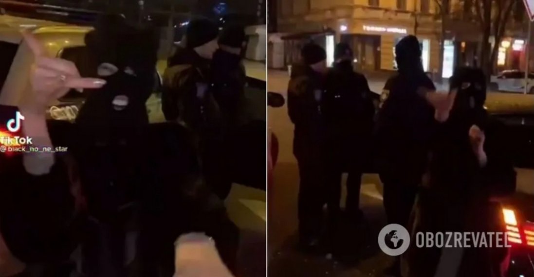 Одягнула балаклаву, матюкалася і знімала відео: в Дніпрі п'яна водійка влаштувала шоу поліції