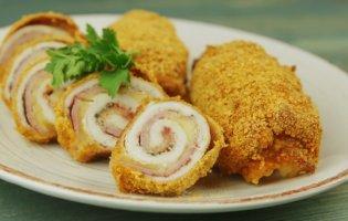 Курячий рулет з сиром: покрокове приготування