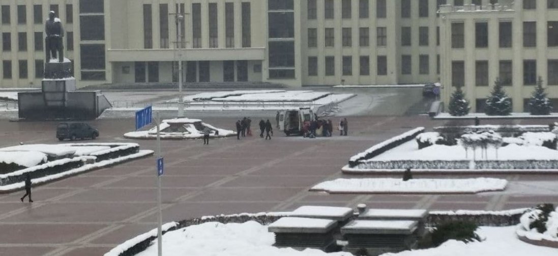 У Білорусі чоловік здійснив самоспалення в центрі столиці