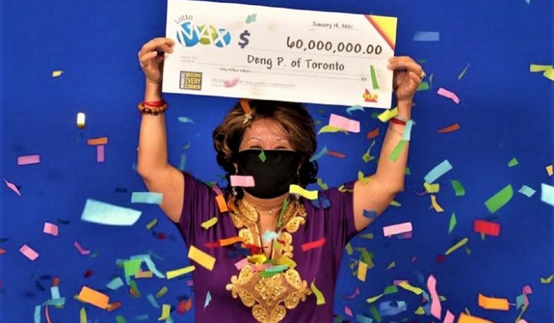 У Канаді жінка завдяки сну чоловіка виграла 60 000 000 в лотереї