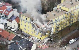 У Німеччині — страшний вибух у житловому будинку: шокуючі фото