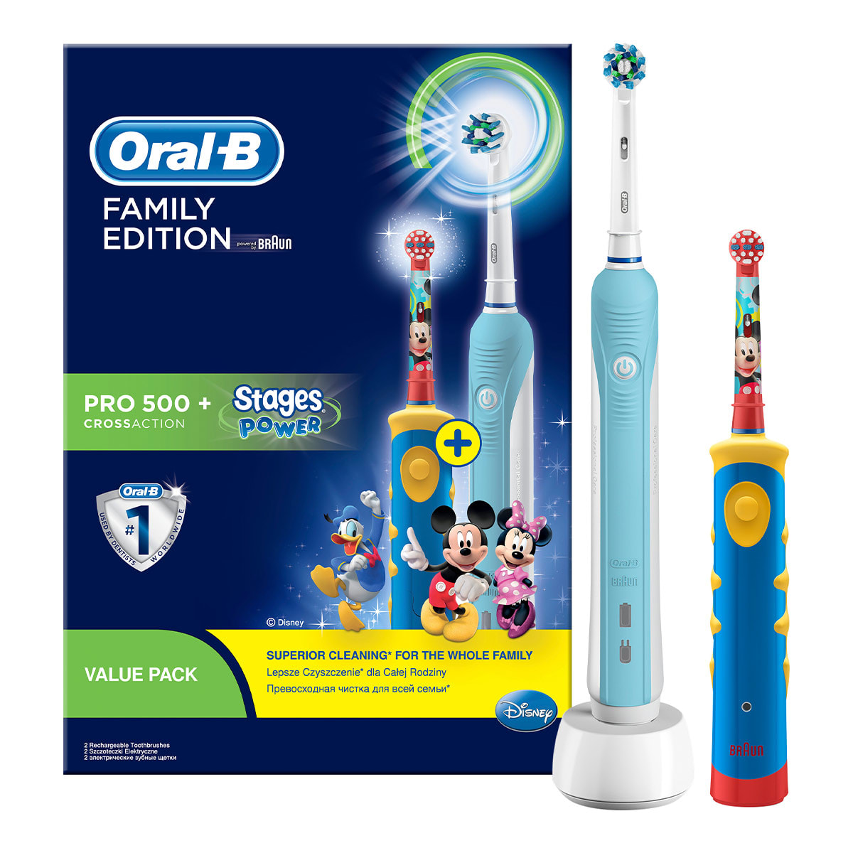 зубные щётки Oral-B Braun