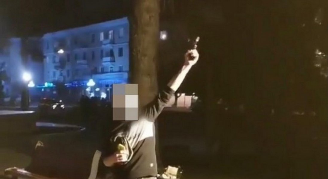 Стрілянина у центрі Луцька: поліція встановила особи хуліганів