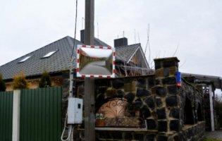 У громаді під Луцьком встановили дорожні дзеркала