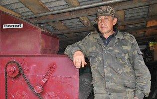 Комбайн для гарбузів змайстрував власноруч