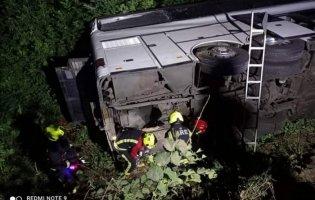 На Рівненщині перекинувся автобус Київ-Вроцлав: 16 постраждалих
