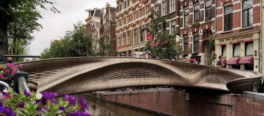 У Амстердамі відкрили перший «друкований» міст