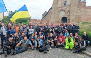 «Ті, хто славить Україну», - у Луцьку побували учасники Всеукраїнського мотопробігу єдності 2021