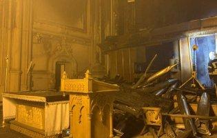 У Києві пожежа в костелі знищила унікальний орган