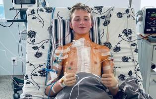 13-річний волинянин, якому пересадили серце, розповів про свій стан