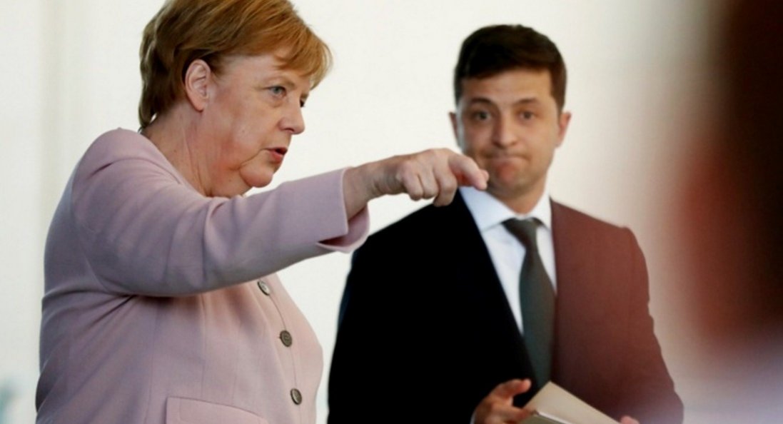 Зеленський зустрівся з Меркель: що вони обговорили