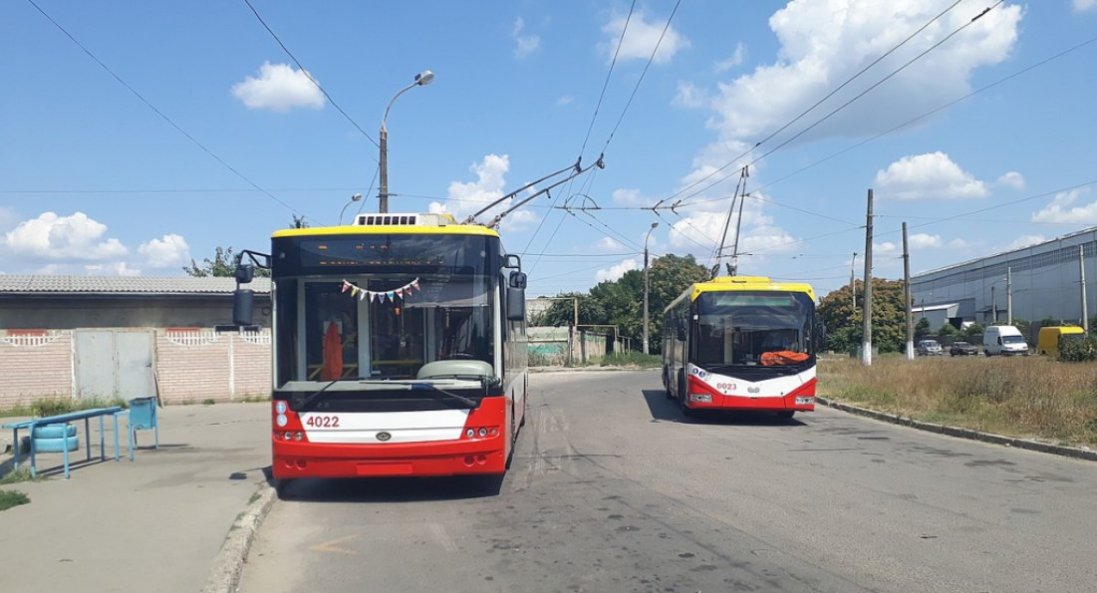 У Луцьку на один з маршрутів додали тролейбус