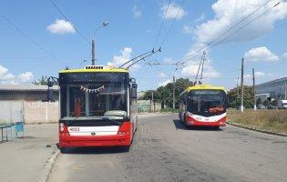 У Луцьку на один з маршрутів додали тролейбус