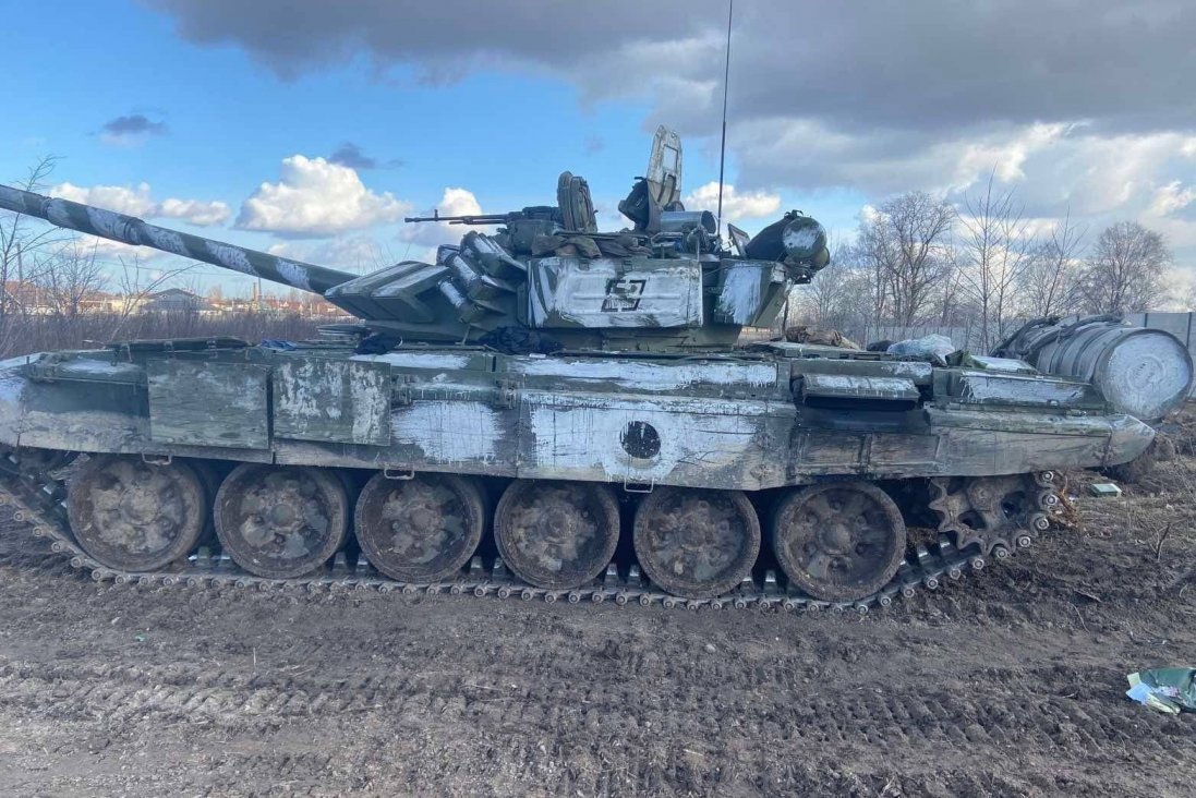 ЗСУ захопили російські танки під Черніговом
