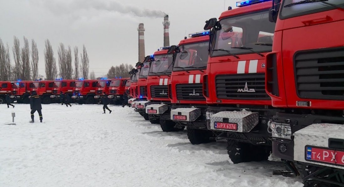 У Білорусі помітили пожежну машину зі знаком «V»