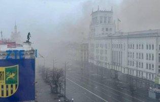 У Харкові крилата ракета влучила в будівлю міськради