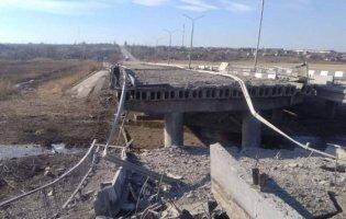 Окупанти зруйнували міст між Енергодаром і Запоріжжям