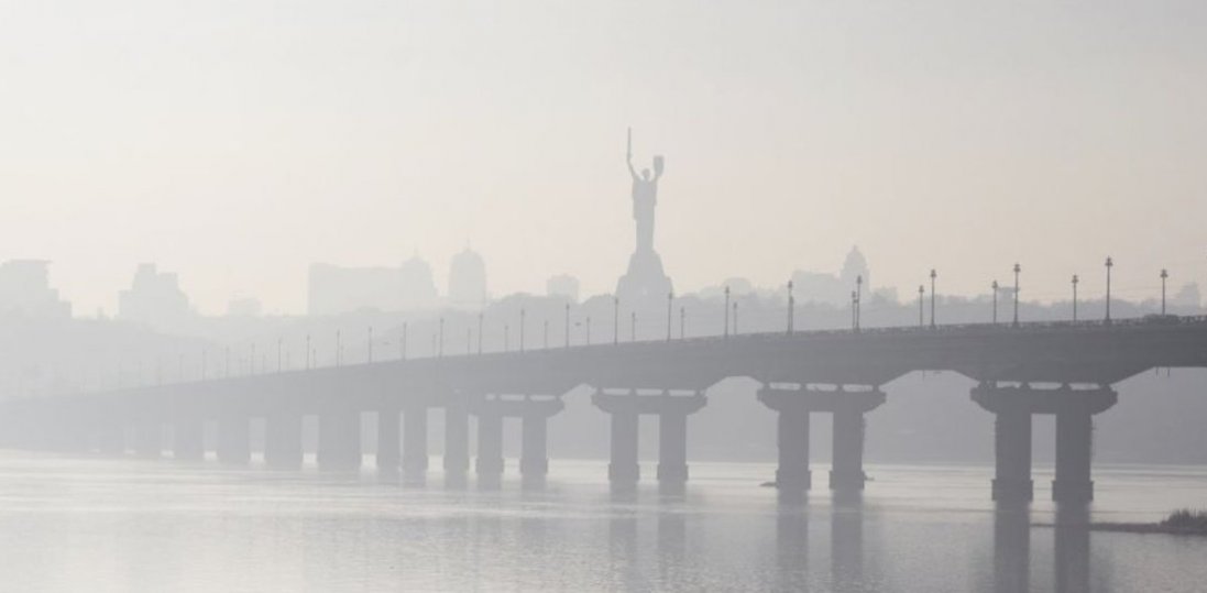 У Києві забруднення повітря перевущує норму в 9 разів
