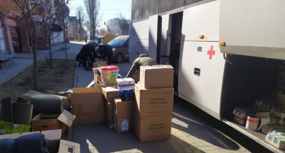 росіяни заблокували роботу гуманітарного центру в Бердянську