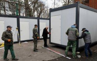 У Львові для переселенців зводять контейнерне містечко
